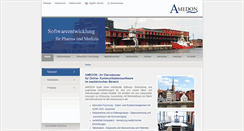 Desktop Screenshot of amedon.de